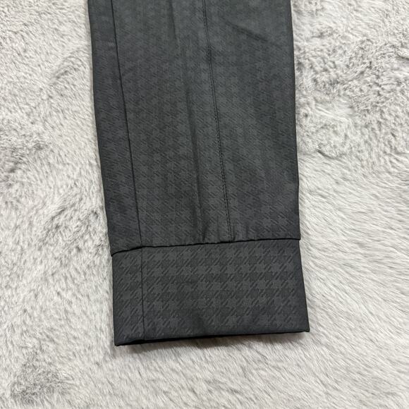 Nike Dri-FIT Golf Pants XS Womens UPF 40+ Black Houndstooth Lightweight New - Picture 2 of 12